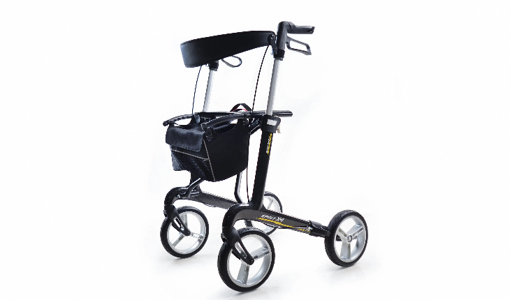 英科醫療助行器SPIRIT X4，碳纖維框架，易于折疊，多高度可選擇。