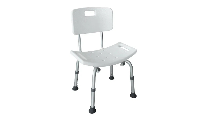 高度可調，帶靠背設計，提供舒適支撐。